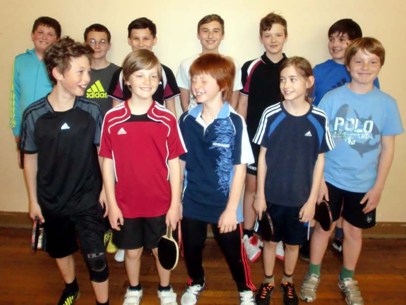 Teilnehmer Vereinsmeisterschaft Schüler 2013 Teilnehmer Vereinsmeisterschaft Schüler 2013